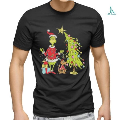 Grinch Christmas Tree shirt