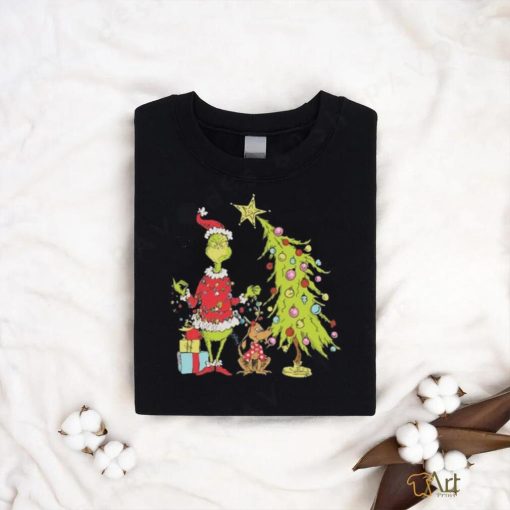 Grinch Christmas Tree shirt