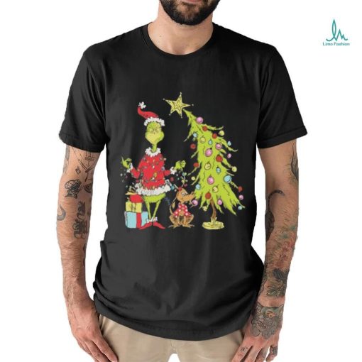 Grinch Christmas Tree shirt