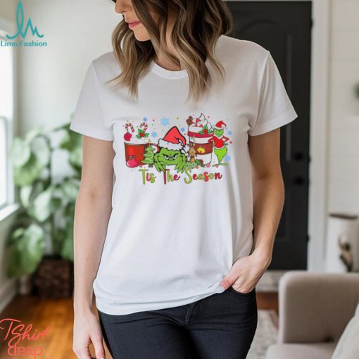 Grinch Coffee Christmas Shirt