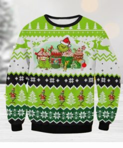 Grinch Coffee Christmas Ugly Sweater Gift For Men And Women