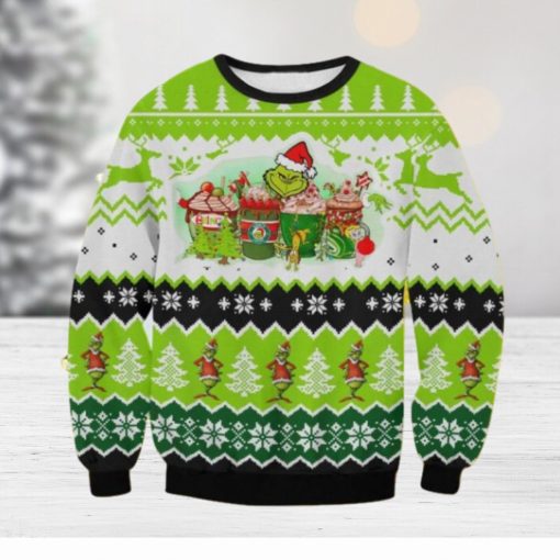 Grinch Coffee Christmas Ugly Sweater Gift For Men And Women