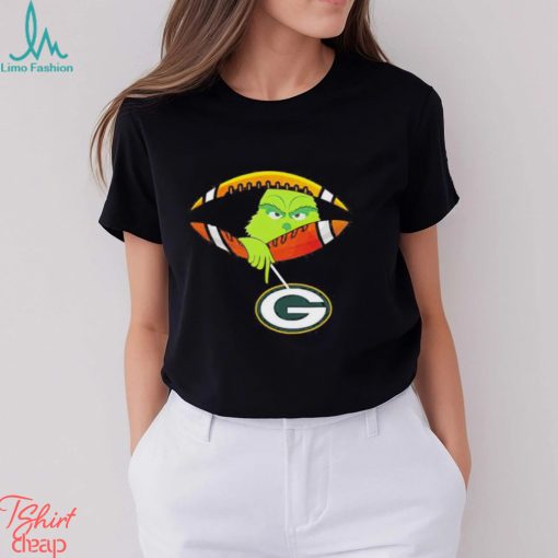 Grinch Ew people Green Bay Packers Logo T Shirt