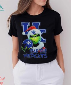 Grinch Fear The Christmas Kentucky Wildcats Football Grinchmas T Shirt