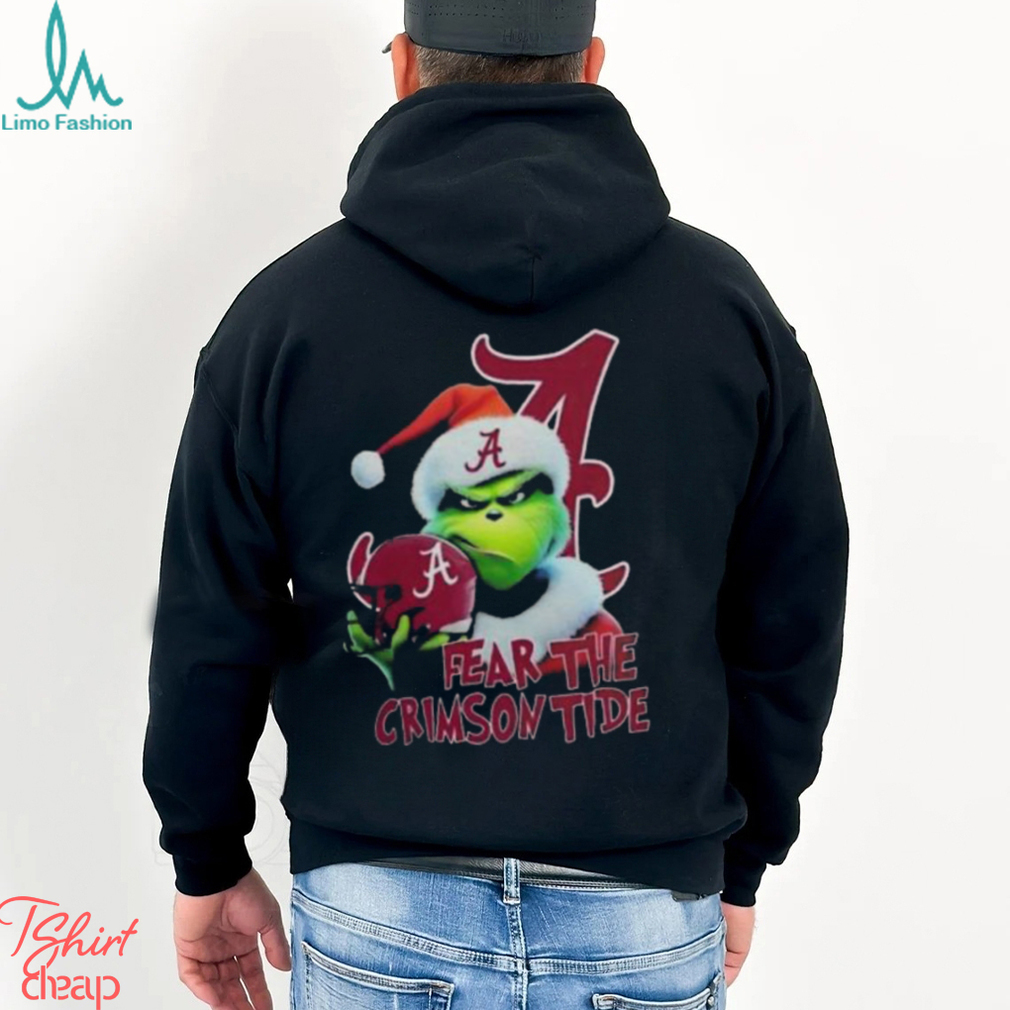 Grinch Fear The Crimson Tide Football Grinchmas T Shirt Grinch Fear The Crimson Tide Football Grinchmas T Shirt