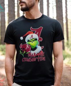 Grinch Fear The Crimson Tide Football Grinchmas T Shirt