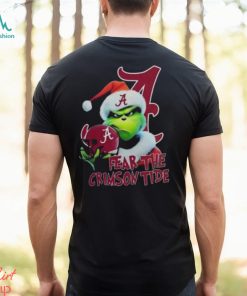 Grinch Fear The Crimson Tide Football Grinchmas T Shirt