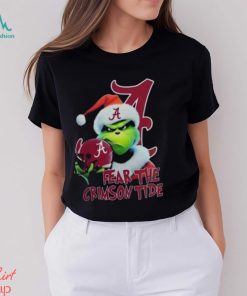 Grinch Fear The Crimson Tide Football Grinchmas T Shirt