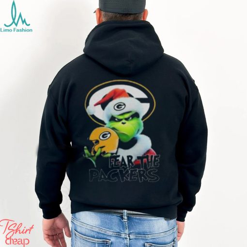 Grinch Fear The Green Bay Packers Football Grinchmas T Shirt