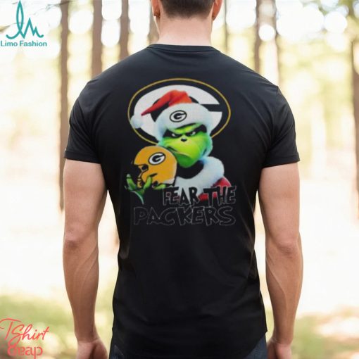 Grinch Fear The Green Bay Packers Football Grinchmas T Shirt