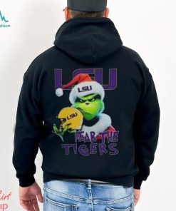 Grinch Fear The LSU Tigers Football Grinchmas T Shirt