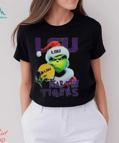 Grinch Fear The LSU Tigers Football Grinchmas T Shirt