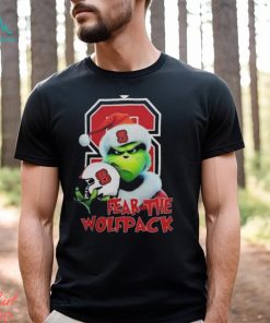 Grinch Fear The NC State Wolfpack Football Grinchmas T Shirt
