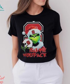 Grinch Fear The NC State Wolfpack Football Grinchmas T Shirt