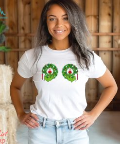 Grinch Funny Hands Christmas Wreaths Shirt