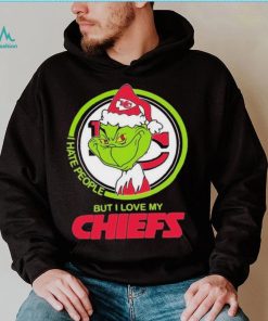 Grinch I Hate People But I Love My Kansas City Chiefs Shirt
