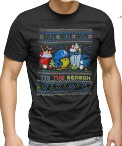 Grinch Los Angeles Dodgers Tis The Season Ugly Christmas 2023 Shirt