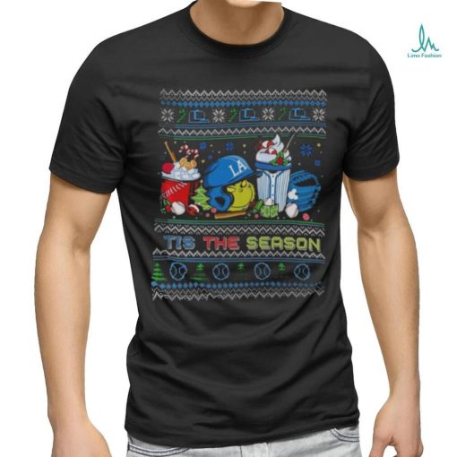 Grinch Los Angeles Dodgers Tis The Season Ugly Christmas 2023 Shirt