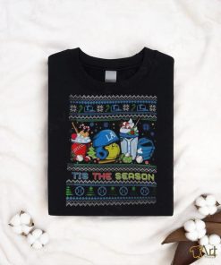 Grinch Los Angeles Dodgers Tis The Season Ugly Christmas 2023 Shirt