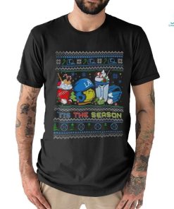 Grinch Los Angeles Dodgers Tis The Season Ugly Christmas 2023 Shirt