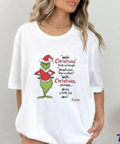 Grinch Maybe Christmas doesn’t come from a store May Be Christmas 2023 Shirt