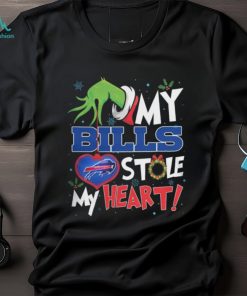 Grinch My Buffalo Bills Stole My Heart Football T Shirt