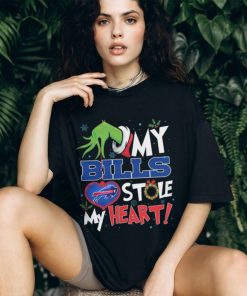 Grinch My Buffalo Bills Stole My Heart Football T Shirt