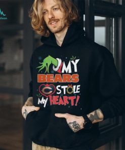 Grinch My Chicago Bears Stole My Heart Football T Shirt