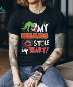 Grinch My Chicago Bears Stole My Heart Football T Shirt