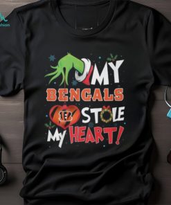 Grinch My Cincinnati Bengals Stole My Heart Football T Shirt