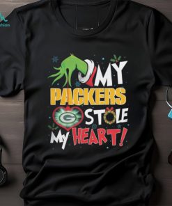 Grinch My Green Bay Packers Stole My Heart Football T Shirt