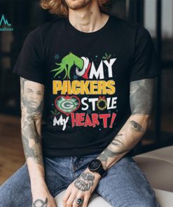 Grinch My Green Bay Packers Stole My Heart Football T Shirt
