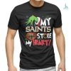 Grinch My heart Buffalo Football Shirt