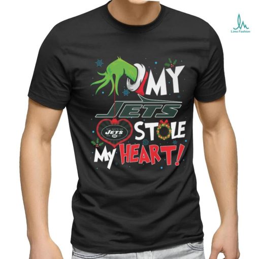 Grinch My Heart New York Football Shirt