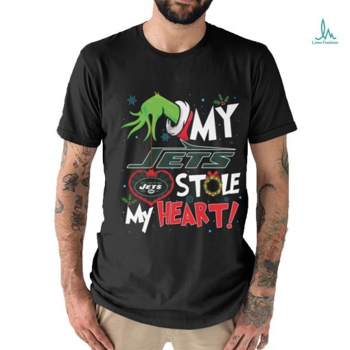 Grinch My Heart New York Football Shirt