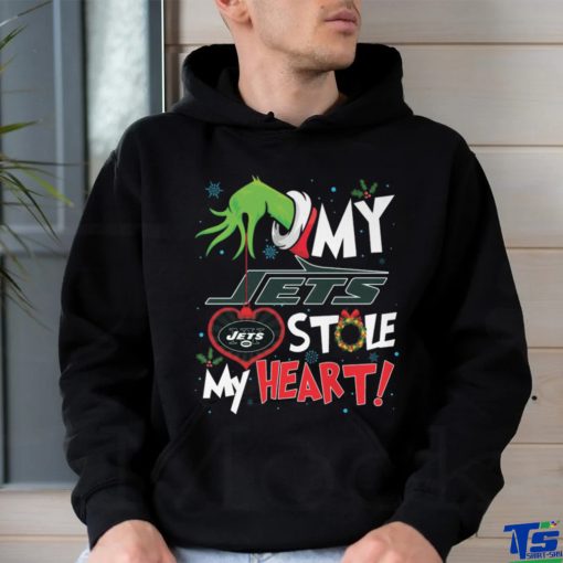 Grinch My Heart New York Football Shirt