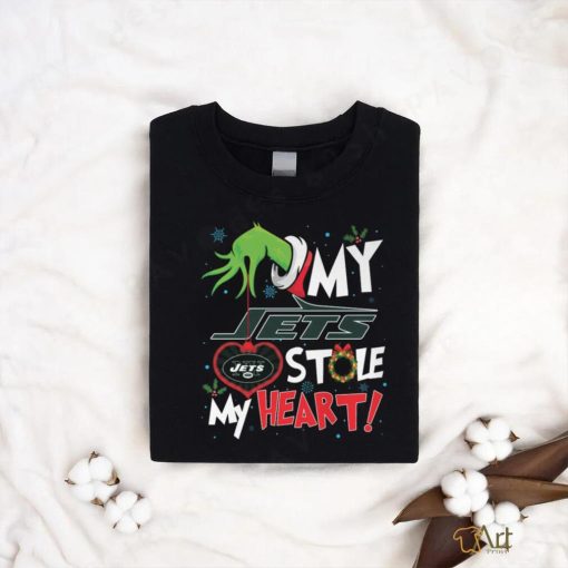 Grinch My Heart New York Football Shirt