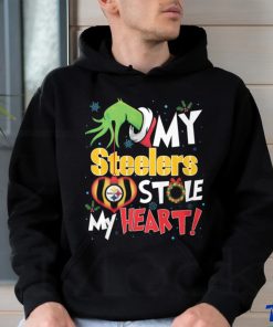 Grinch My Heart Pittsburgh Football Shirt