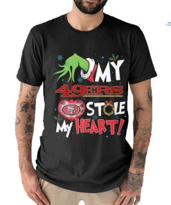 Grinch My Heart San Francisco Football Shirt