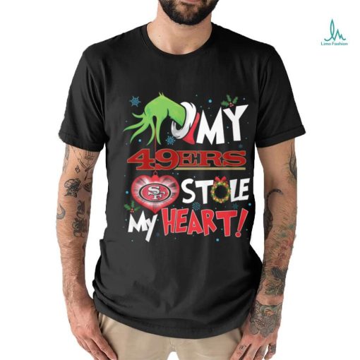 Grinch My Heart San Francisco Football Shirt