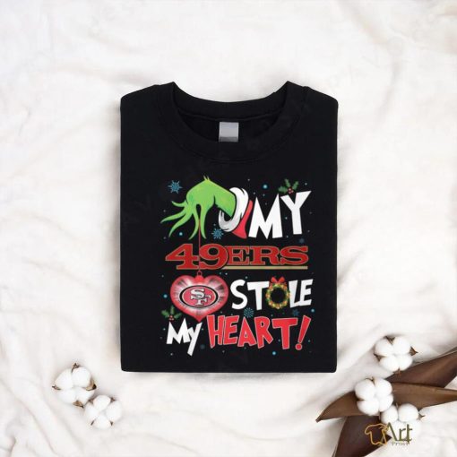 Grinch My Heart San Francisco Football Shirt