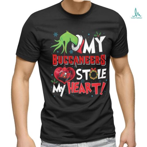 Grinch My Heart Tampa Bay Football Shirt