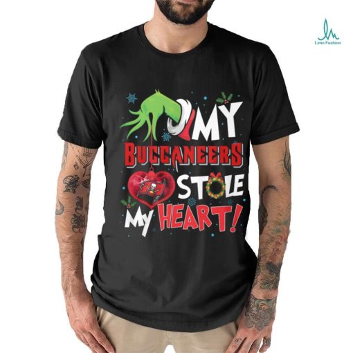 Grinch My Heart Tampa Bay Football Shirt