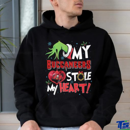 Grinch My Heart Tampa Bay Football Shirt