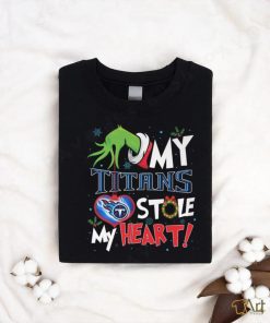 Grinch My Heart Tennessee Football Shirt