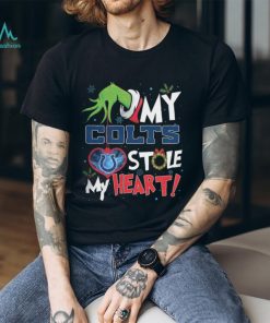 Grinch My Indianapolis Colts Stole My Heart Football T Shirt