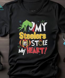 Grinch My Pittsburgh Steelers Stole My Heart Football T Shirt
