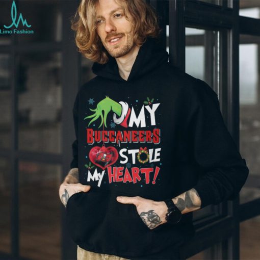 Grinch My Tampa Bay Buccaneers Stole My Heart Football T Shirt