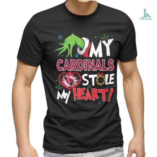 Grinch My heart Arizona Football Shirt