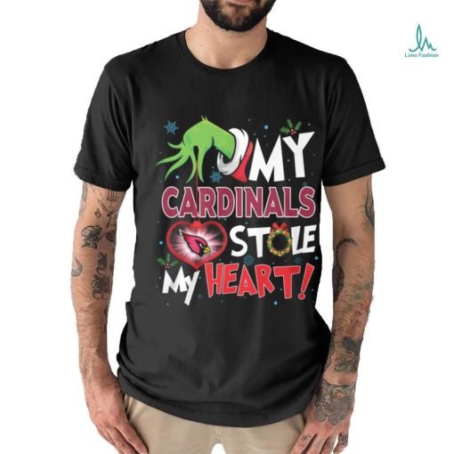 Grinch My heart Arizona Football Shirt